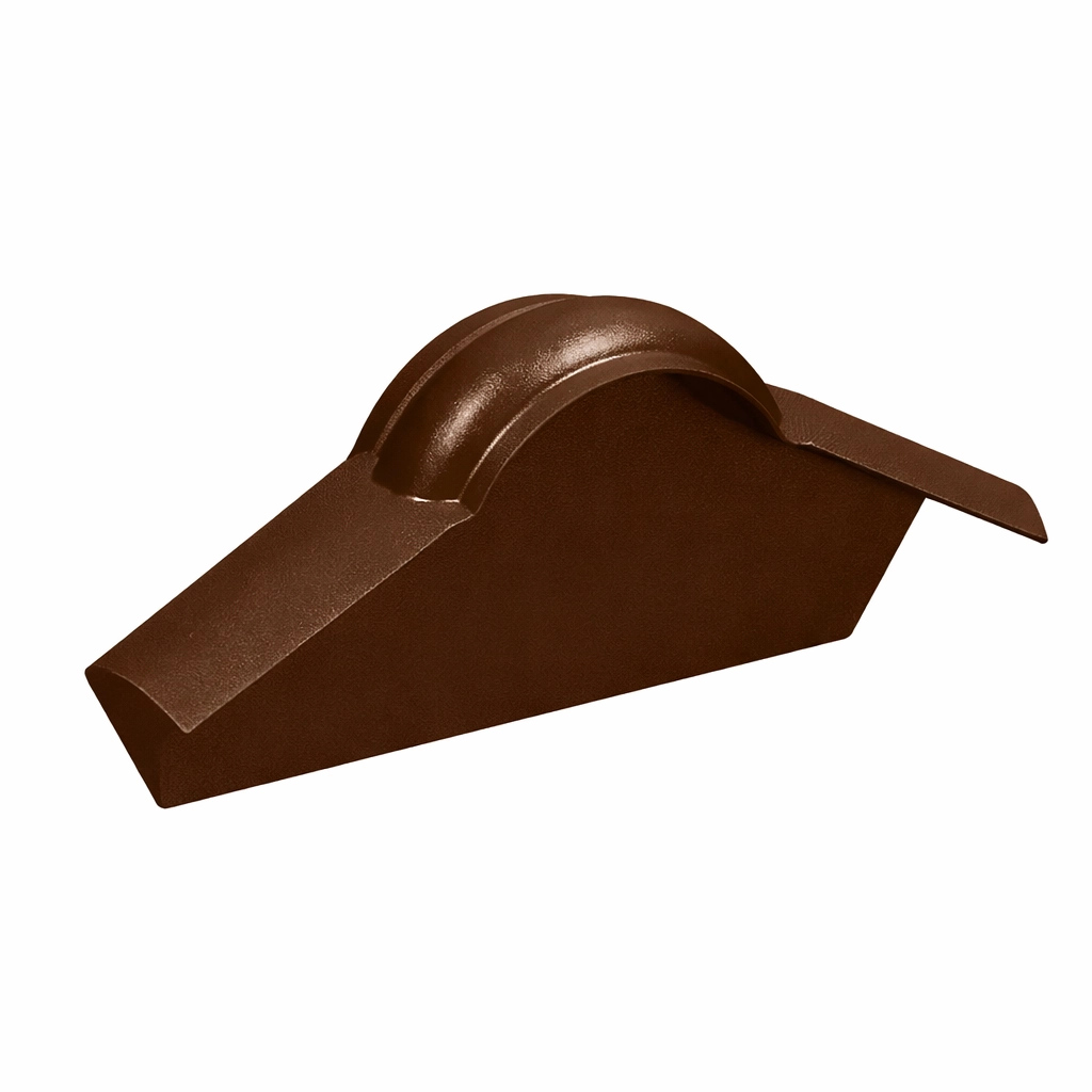 Капак завършващ - кафяв