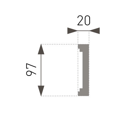 Декоративен перваз E-29