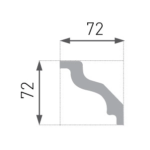 Декоративен перваз E-8