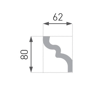 Декоративен перваз E-9