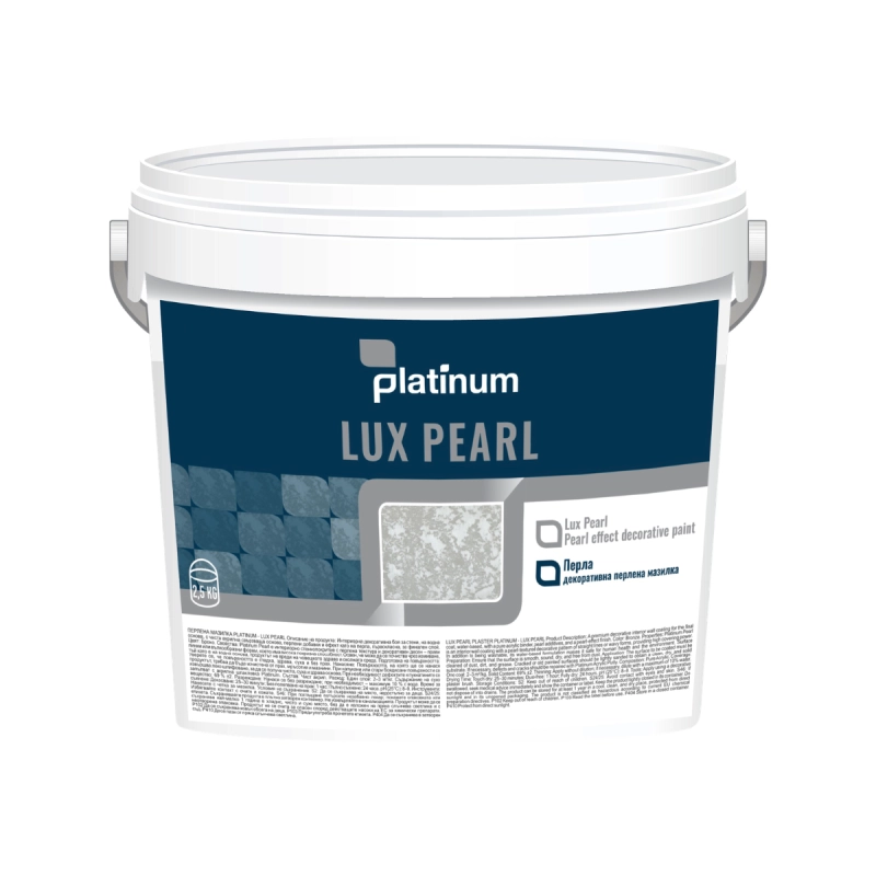 Перлена мазилка Lux Pearl Platinum 7.5кг