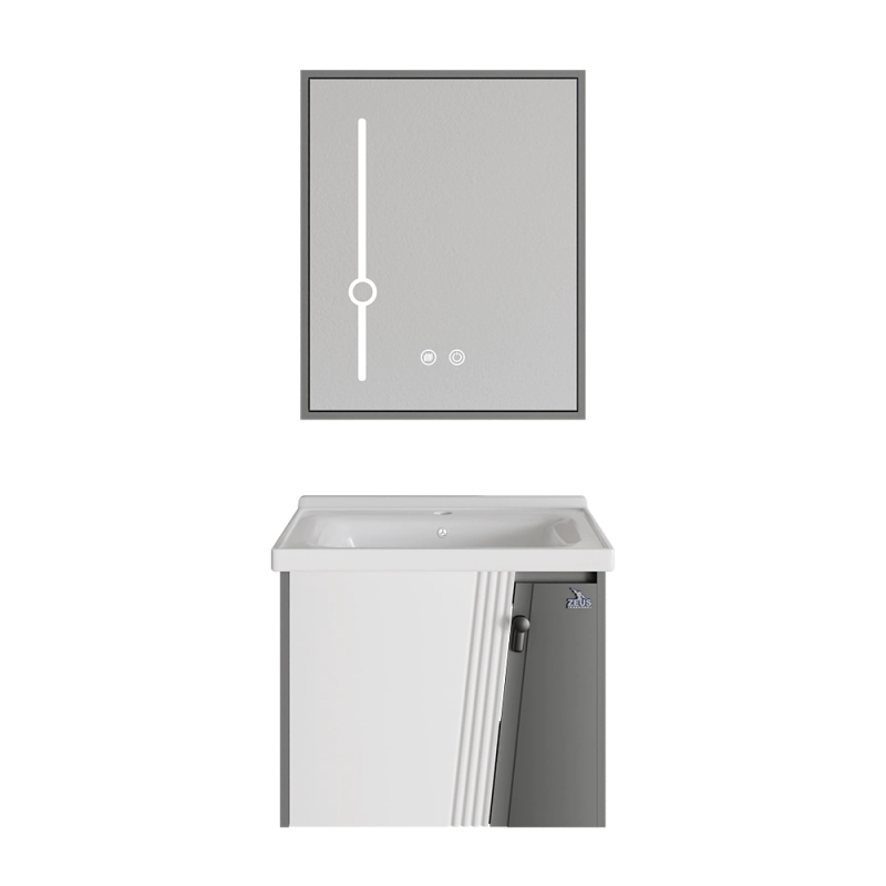 ПВЦ долен и горен шкаф с LED огледало против запотяване Z-970