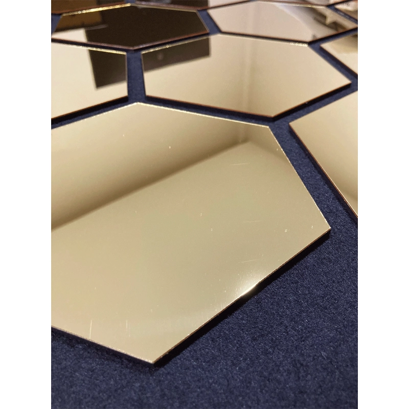 Акустичен панел Голд - Пчелна пита 78x64см