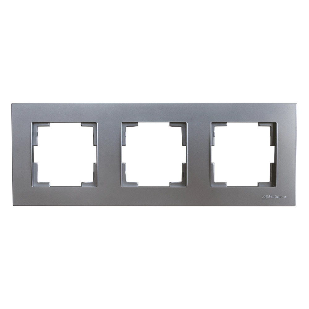 Тройна хоризонтална рамка Инокс Rita Mutlusan