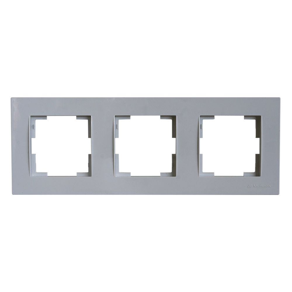 Тройна хоризонтална рамка Сива Rita Mutlusan