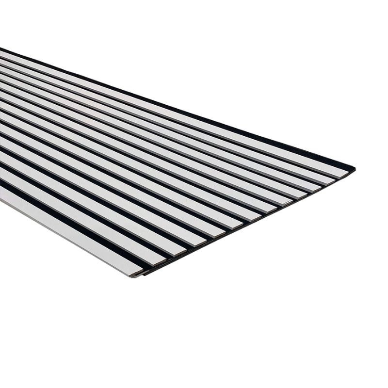 Акустичен панел от MDF 60x275см Бял + ПОДАРЪК: Монтажно лепило