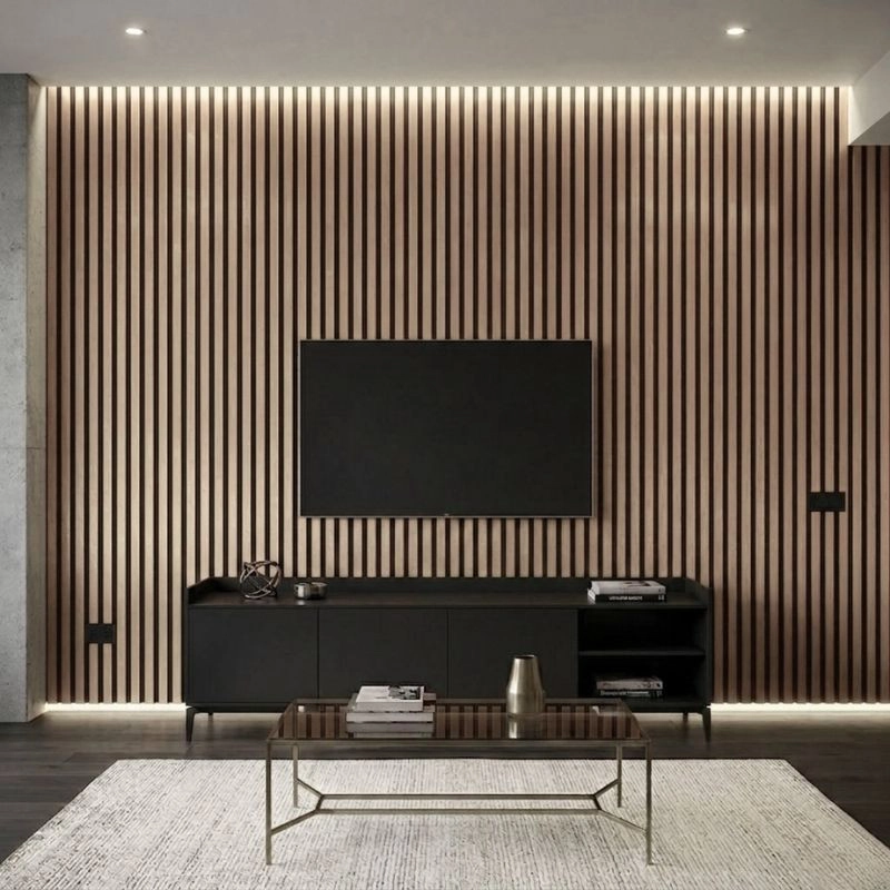 Акустичен панел от MDF 60x275см Сономо + ПОДАРЪК: Монтажно лепило