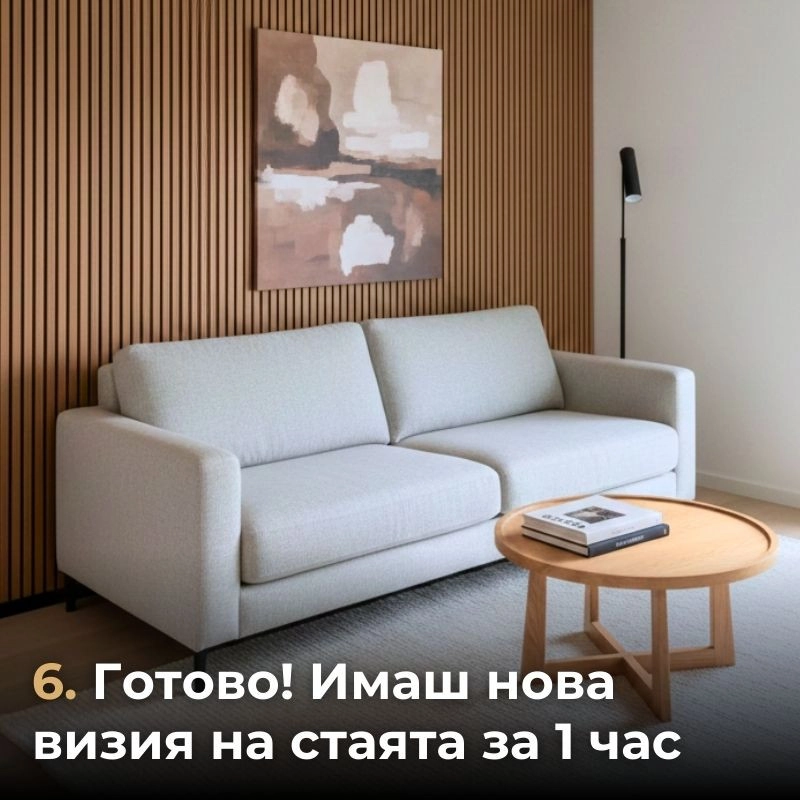 Акустичен панел от MDF 60x275см Тийк