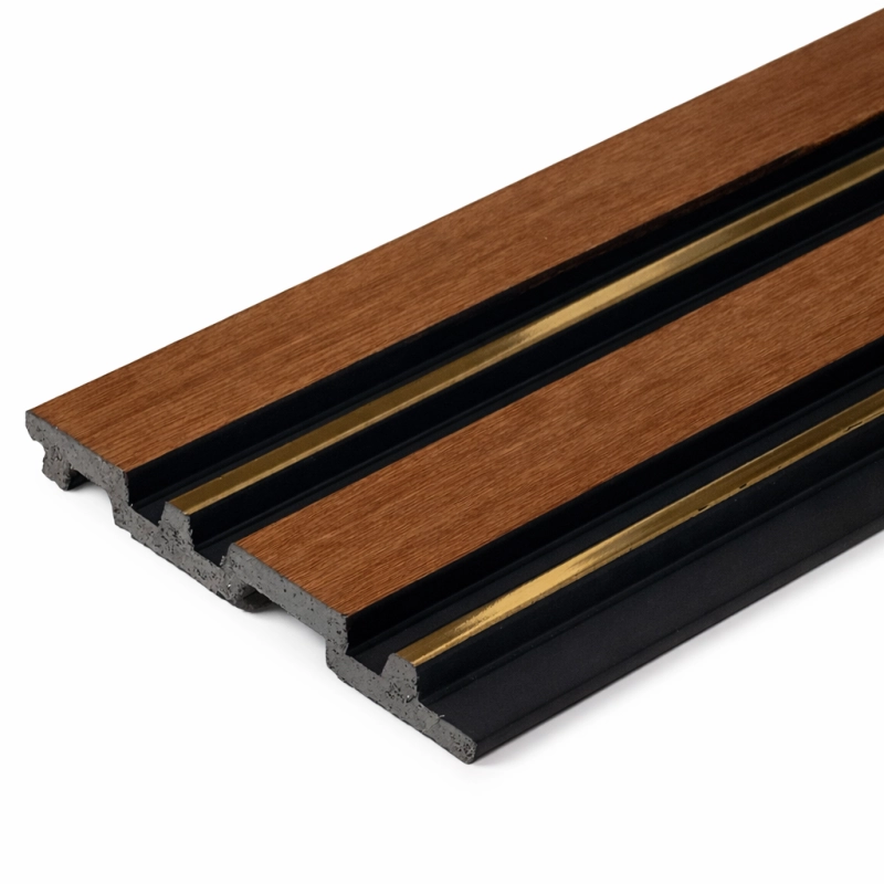 Декоративен линеен панел от PVC Дубай голд