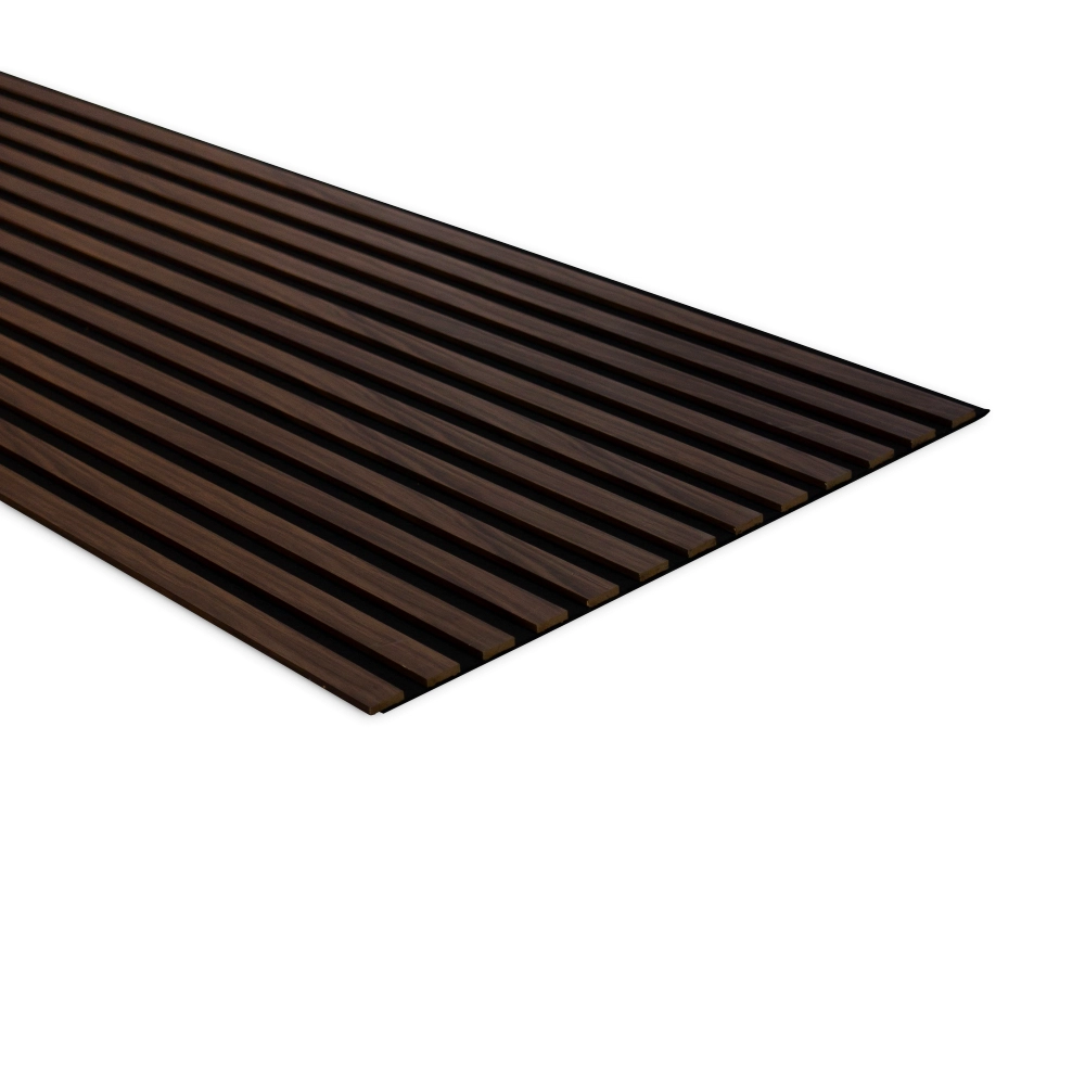 Акустичен панел от MDF 60x275см Тъмен Орех