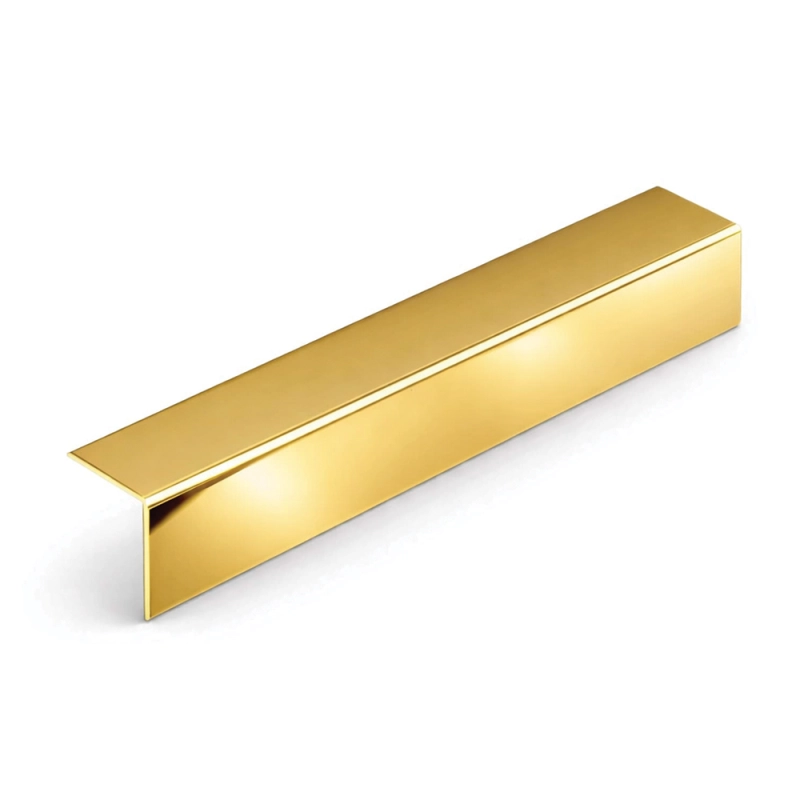 Алуминиев ъгъл - Полирано злато